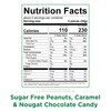 RUSSELL STOVER Sugar Free Peanut, Caramel & Nougat Chocolate Candy,
