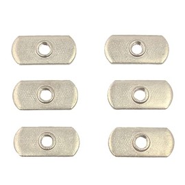 YakAttack Track Nut, 1/2" Wide, 1/4-20 Threads, 18-8 SS, 6 Pack (TN-1420-6)