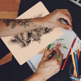 7 Pcs Tattoo Skin Tattoo Skin 7.5 x 5.6 Inches for Tattoo Accessories