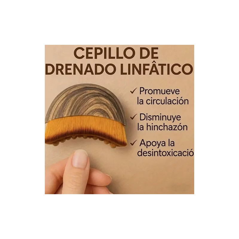 Cepillo Facial Para Linfático Drenaje Cepillo Para Cepillado