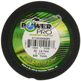 POWER PRO Microfilament Line 50lb Yellow 300 Yard