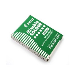 Pilot Parallel Calligraphy Pen Refill - Green - Pack of 6