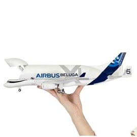 1/150 Scale Beluga XL Transport Aircraft Model 16.5 Inches Airbus 330 Super Beluga XL Plane with Openable Cargo Bay Ideal Gift and Display