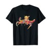 Watercolour Octopus: Pacific Ocean Sea Life T-Shirt T-Shirt, black