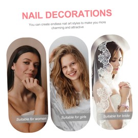 HONMEET Polymer Clay Fruit Nail Art Slices Diy Nail Decorations for Crafts and Cellphone Embellishments and Home Use