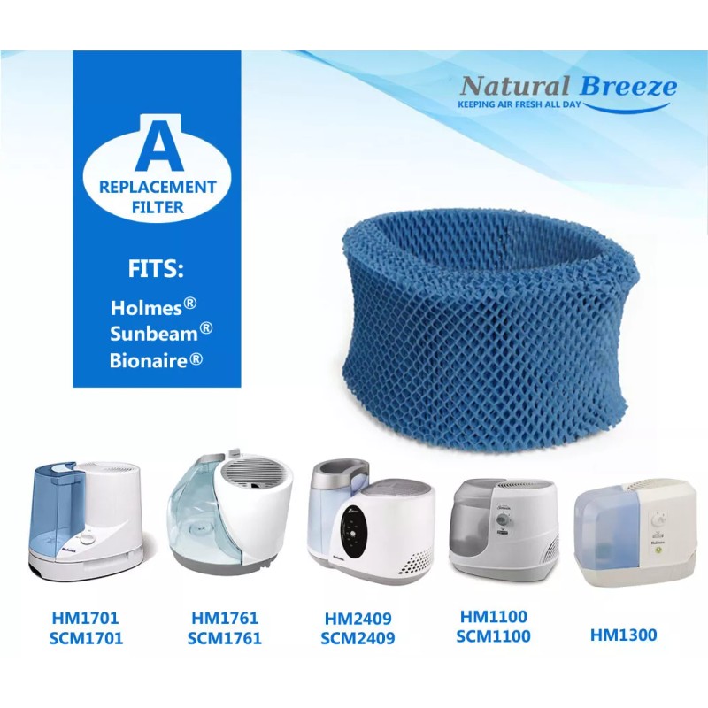 Natural-Breeze REUSABLE Humidifier Filter HWF62 Replaces H62 SF212 (A) Wick