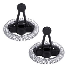 Gosknor 2 Stück Ersatz-Schneebesen für Milchaufschäumer, Ersatzteile Elektrischen Milchaufschäumer und Dampfgarer für Secura MMF-809-WH, MMF-809-BL (Schwarz)