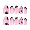 SINHOT Almond Press on Nails Medium - Cute Star &