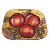 Classic Cucina Italiana Ceramic Rectangular Serving Tray Fruit Honey Design