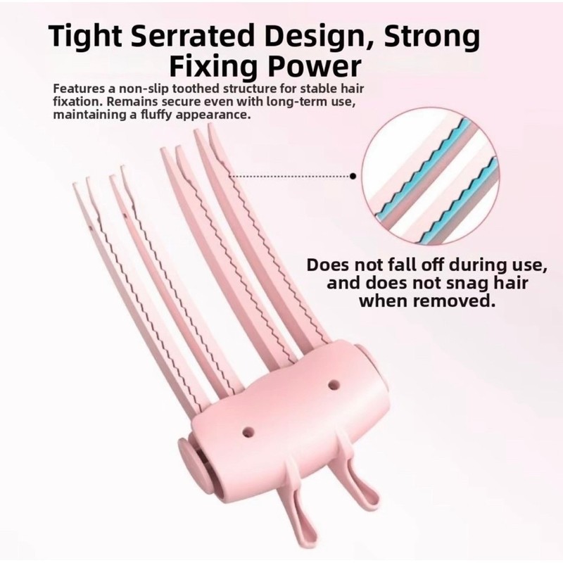 Electric Heating Hair Top Alat pemanas elektrik Clip Teeth Increase
