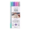 Midori Relax 38082006 Color Pen Paintable Stamps 6 Pieces