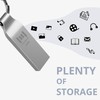 MOSDART 32GB Metal USB 2.0 Flash Drive 2 Pack FAT32