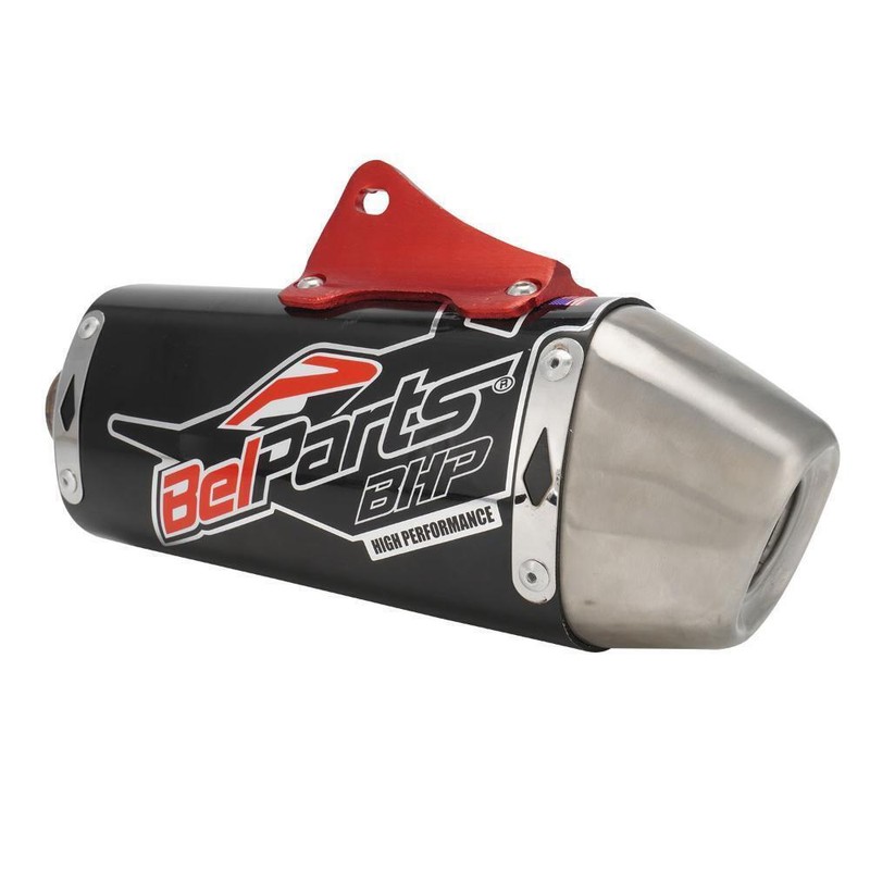 JFG RACING Dirt Bike Exhaust Muffler Pipe Full System For