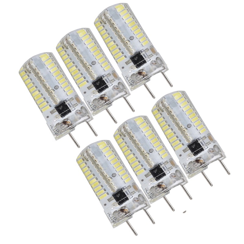 6Pcs G8 Small Bulbs 5W Small Bulb Light Source 80LED