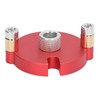 Self Center Dowel Jig Aluminum Alloy Hole Puncher Locator Precise