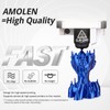 AMOLEN Silk 3D Printer Filament Bundle, PLA Filament 1.75mm Pack,