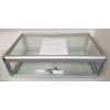 ROXYDISPLAY™ Countertop Glass Display Showcase Standard 30 inches Aluminum Frame