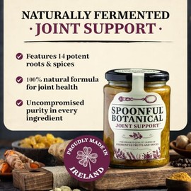 Joint Support, Turmeric Supplement for Joint Function, Natural Joint Care Supplements for Women and Men, Fermented Fruits & Spices Blend, Supports Mobility and Comfort, 1-Pack