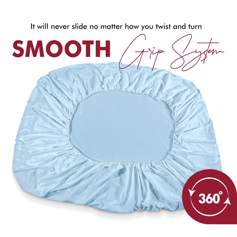 Microfibre Fitted Sheet Extra Deep Pocket 12 inch (30cm) Bedding