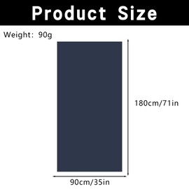 FAIRYGATE Scarf Gifts for Women Soft Floral Print Scarfs Cotton Linen Scarves Comfortable Shawl Lightweight Wrap 180cm x 90cm Blue Party Essentials for Womens 9053