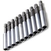 Magnetic bit holder,Delaman 10Pcs Magnetic Screwdriver Extension Socket Drill Bit