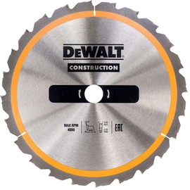 Dewalt DT1956-QZ DT1956-QZ-Hoja para construcción 250x30mm 24D, 30 mm 24WZ 250/