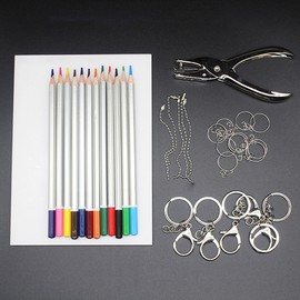 Color Pencil Heat Shrink Sheet Set Simple Operation Pencil Heat Shrink Sheet Pack for Home DIY Material Pack 20145 1