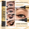 SHUOHONG Eyebrow Pencil, Magic 3D Waterproof with 4 Fork Tips,