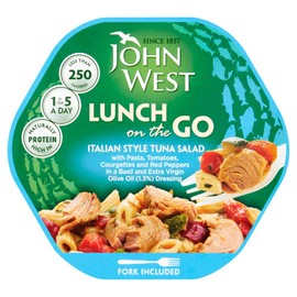John West Italian Style Tuna Light Lunch 220g - Pack of 6