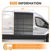 MELIPRON Van Bug Screen Fit for Ford Transit, Mercedes Sprinter,
