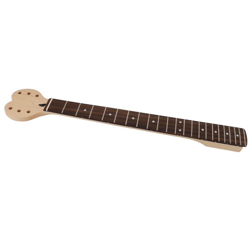 Electric Guitar Neck Heart Shaped Head Rosewood Fretboard Mahogany Guitar