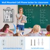 ZORVIDSON 36 Slots Cell Phone Locker for Classroom, Portable Phone