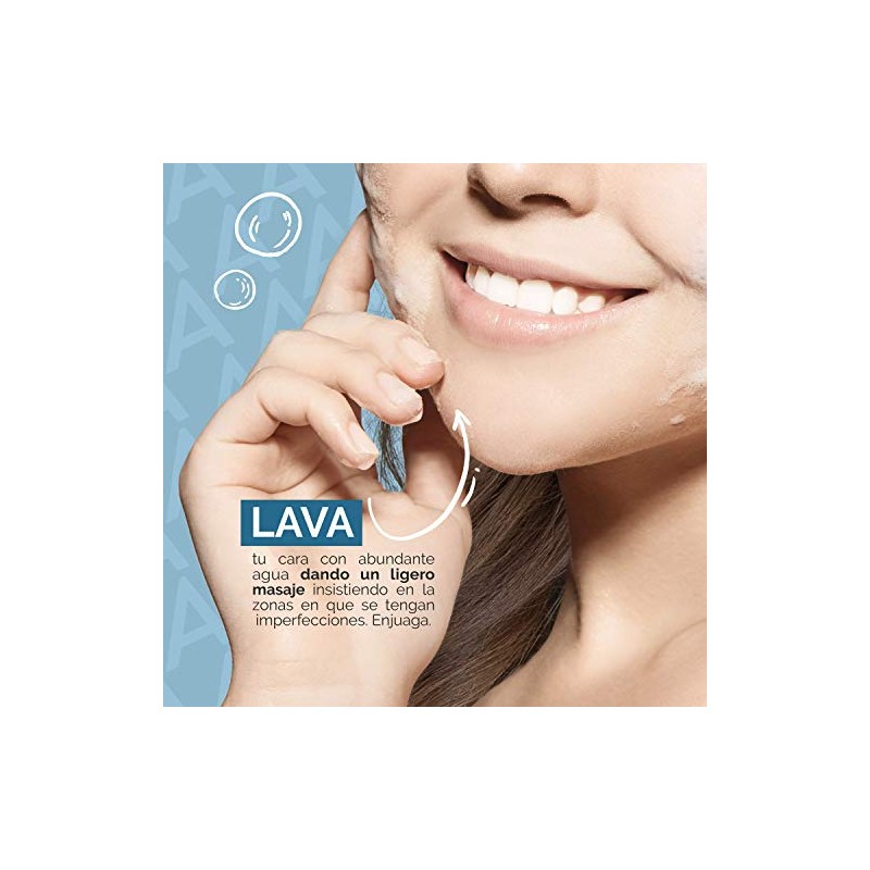 ASEPXIA Exfoliante Jabn en Barra, Efecto sin puntos negros, Combate