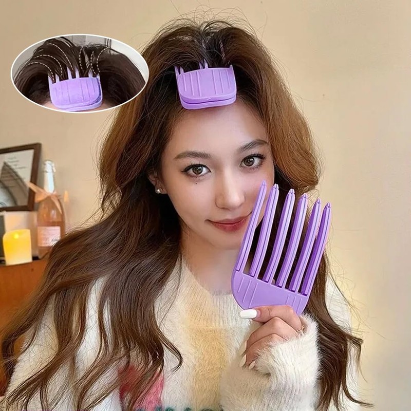 UrbanPulse Root Raising Clip Bangs Styling Comb Fluffy Bangs Clip