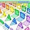 Magnetic Tiles Toddler Toys Magnetic Building Blocks for Kids Ages