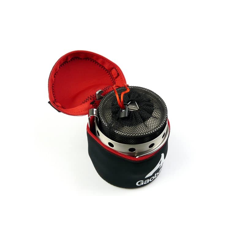 ガオバブ(Gaobabu)☆Gaobabuキャリボ チタンマグ＋固形燃料ツールセット GSET-24