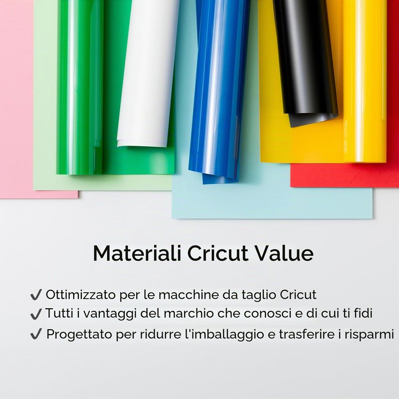 Rotolo permanente in vinile Cricut Value
