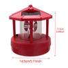 Erthree Garden Solar Lights, Outdoor LED Lighthouse, Durable Rotatable Waterproof