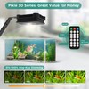 Lominie LED Aquarium Light, Full Spectrum Fish Tank Light, Clip