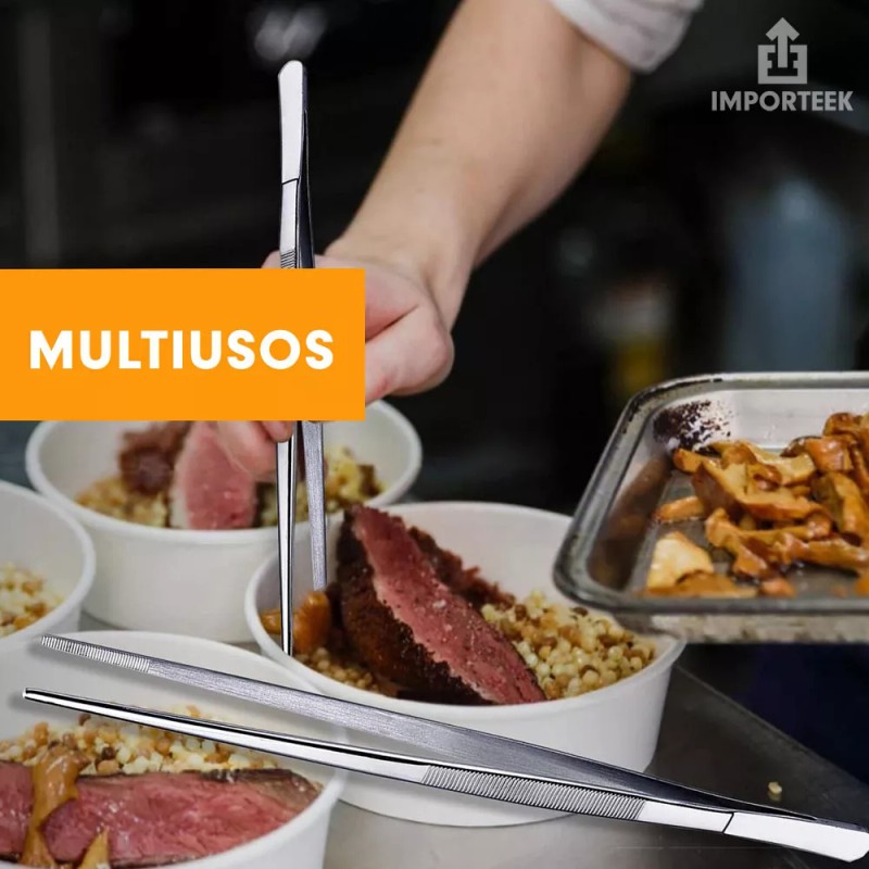 Importeek 2pz Pinzas Precision Chef Emplatar Decoracion Cocteleria