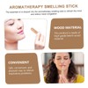 KOMBIUDA 1set Aromatherapy Nasal Stick for Essential Oils Impact-resistant Tube