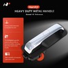 A-Premium Front Left Driver Side Upgraded Metal Exterior Door Handle