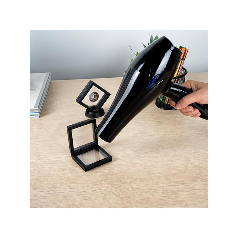 3D Floating Frame with Stand, Challenge Coin Display Holder, 4