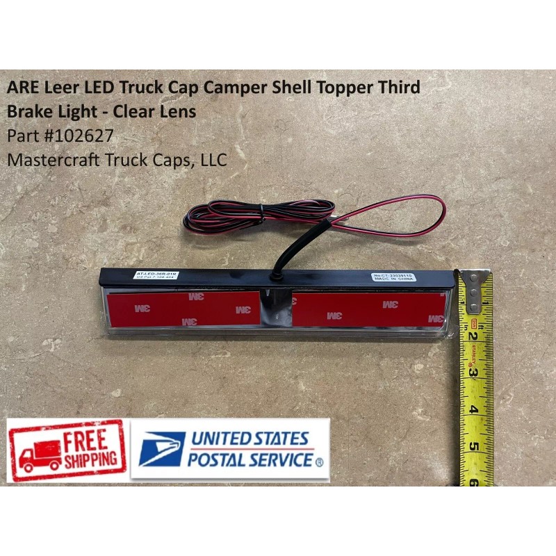 American Technology Components Truck Cap Camper Shell Topper third brake