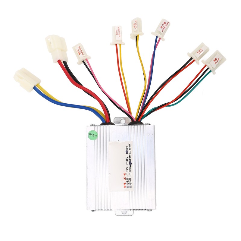 Electric Bike Brush Controller Professional 48V 500W Aluminium Alloy Motor