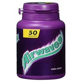 Wriglleys Airwaves Sugar-Free Chewing Gum: Cool CASIS re-closable Container 50pc. of Gum