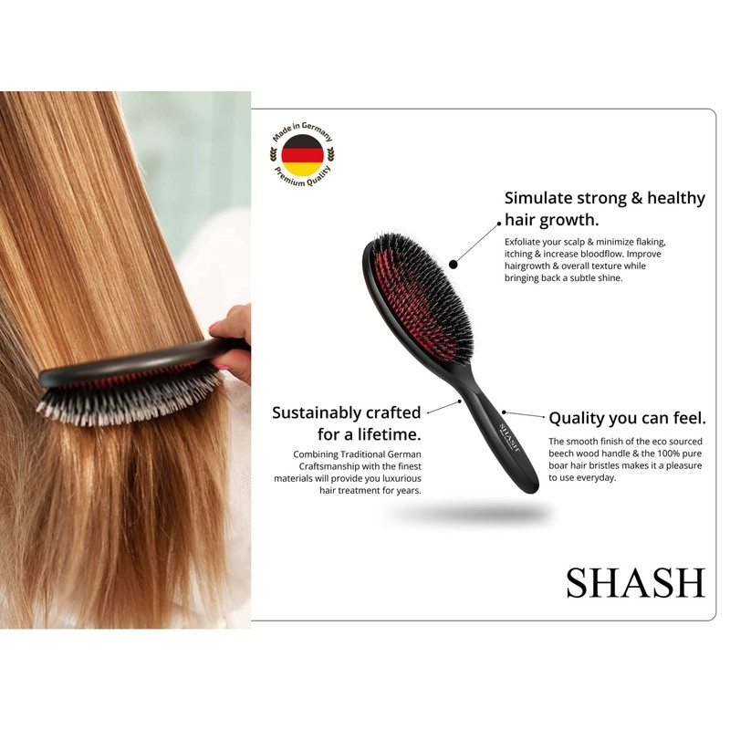 SHASH Since 1869 Hand Made In Germany - Nylon Boar