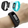 디지털시계 만보기 손목시계 시계 만보기 만보계 시계만보기 [블랙] Digital Watch