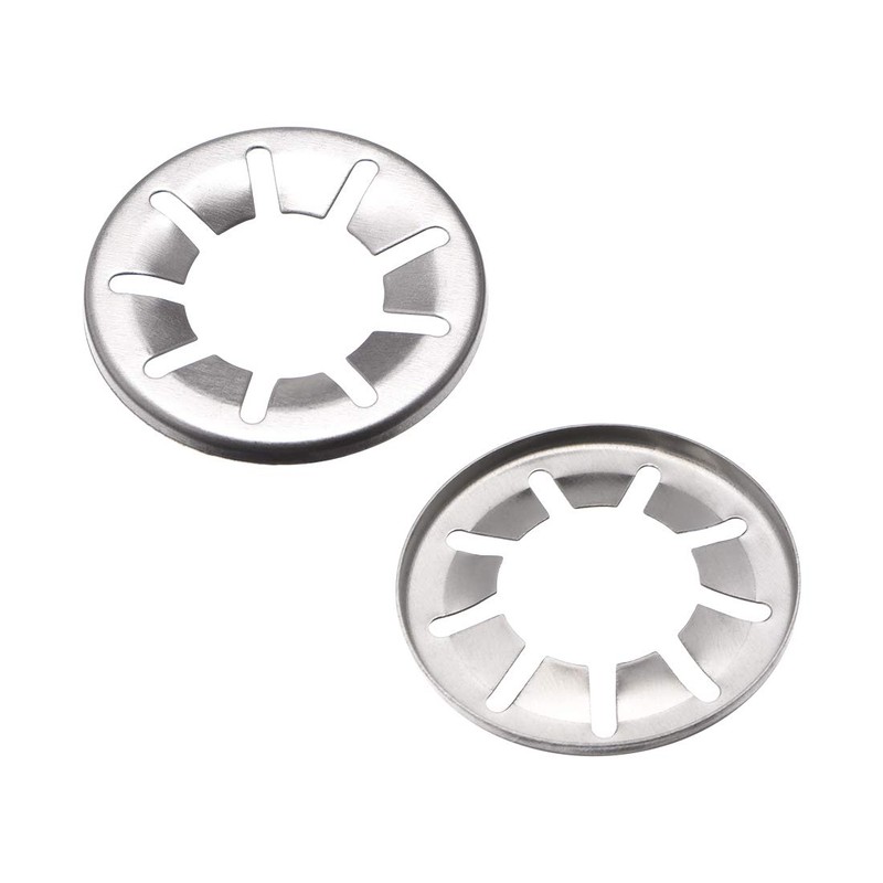 sourcing map Pack of 50 Locking Washer Locking Clips Press