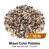 Pulovin 10 lbs Pebbles for Indoor Plants, Succulent, Bamboo, Vase,